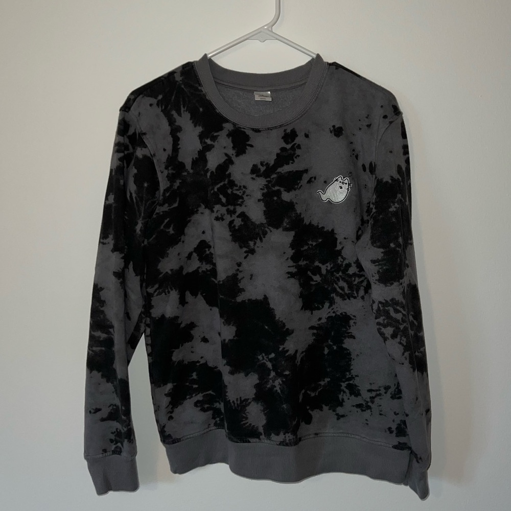 Pusheen Tie Dye Halloween Sweatshirt